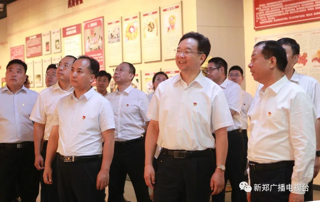 郑州市委常委,纪委书记杜新军到新郑市调研