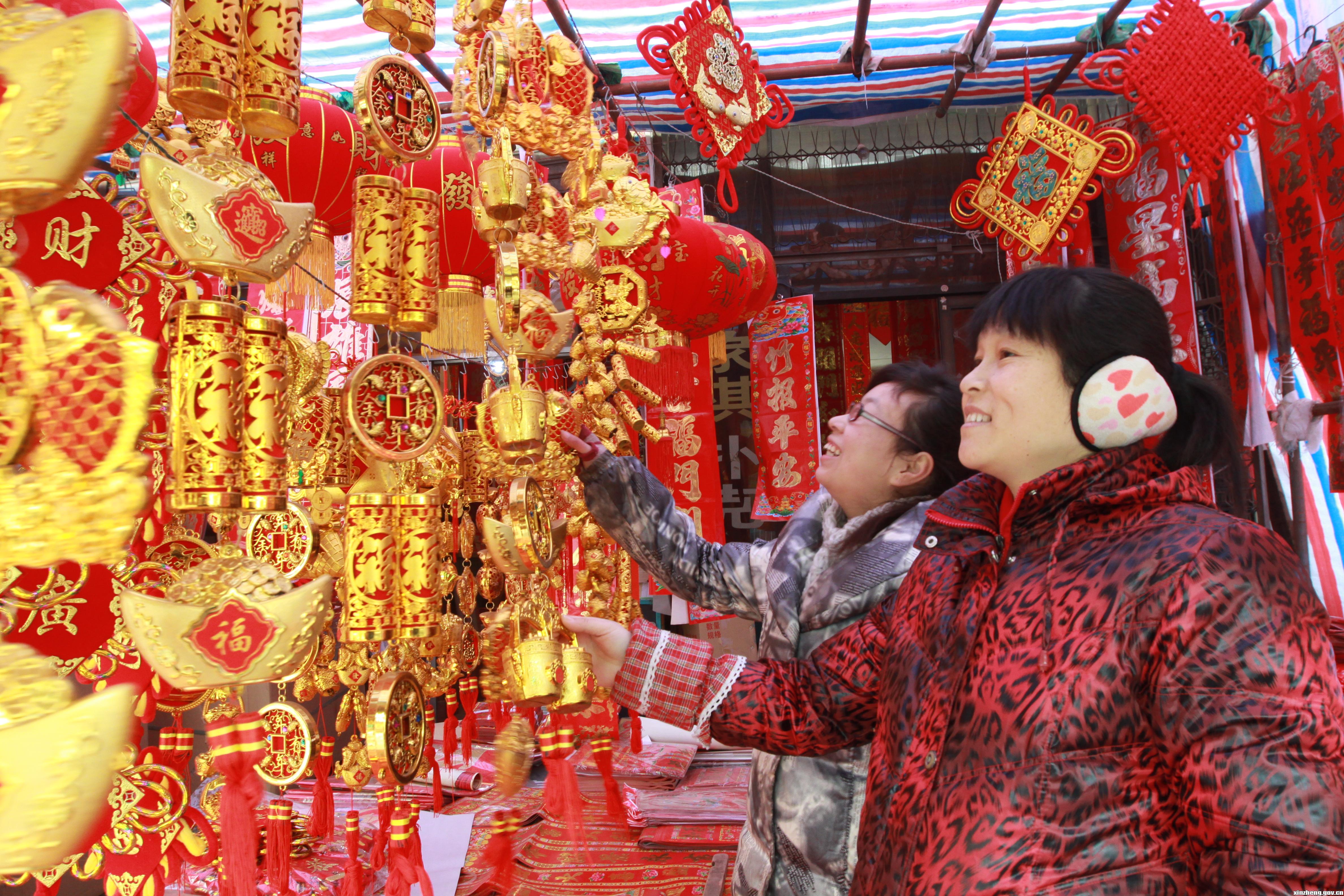 春节临近春联年画齐上阵 - 新郑市人民政府